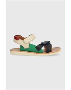 Детские кожаные сандалии, мультиколор Pom d'api