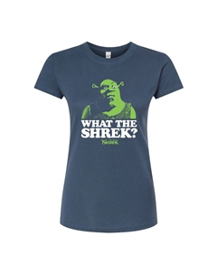 Облегающая футболка Shrek What the Shrek для юниоров, синий Licensed character