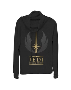 Пуловер с графическим рисунком и хомутом для юниоров, пуловер с изображением герба Падшего Ордена джедаев «Звездные войны» Licensed character