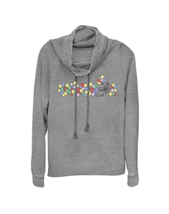 Топ с круглым вырезом и рисунком Disney/Pixar Up Juniors Russell and Dug Balloons Licensed character