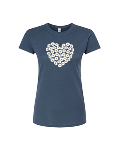 Детская футболка с сердечками Daisy, синий Licensed character