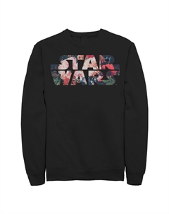 Детский флисовый свитер с цветочным логотипом «Звездные войны» Licensed character