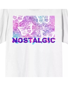 Детская хромированная футболка Baddie Y2K с ностальгическим рисунком и короткими рукавами Licensed character