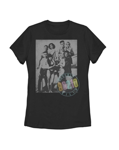 Футболка с портретом в оттенках серого Beverly Hills для юниоров 90210 Licensed character