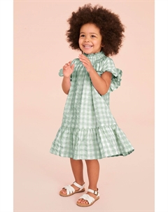 Платье с волокнистым эффектом, зеленый Laura ashley