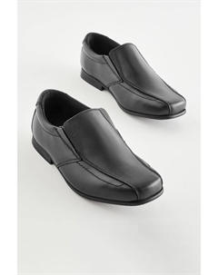 Школьные лоферы из кожи, черный Next