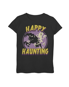 Футболка с рисунком «Чёрная пантера » для девочек 7–16 лет «Happy Haunting Halloween» Marvel