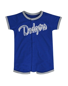 Комбинезон Royal Los Angeles Dodgers Power Hitter в полоску, синий Outerstuff