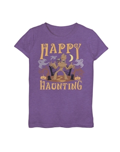 Футболка с рисунком «Happy Haunting Halloween» для девочек 7–16 лет « Groot And Rocket» Marvel