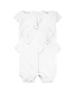 Комплект из пяти боди с короткими рукавами Baby Carter`s