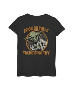 Футболка с рисунком «Хэллоуин» для девочек 7–16 лет «Звездные войны: угощение или трюк» Star wars