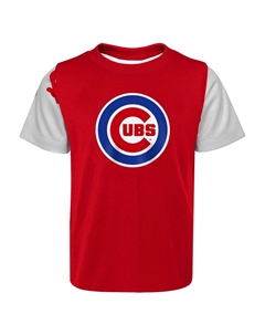 Комплект из футболки и шорт Royal/Red Chicago Cubs для новорожденных и младенцев Pinch Hitter Outerstuff