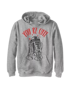 Пуловер с капюшоном и рисунком «Звездные войны R2-D2» для мальчиков 8–20 лет Licensed character
