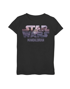 Футболка с графическим рисунком и логотипом «Звездные войны» для девочек 7–16 лет, The Mandalorian The Child, также известная как Baby Yoda Star wars