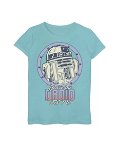 Футболка с рисунком «Droid For Me» для девочек 7–16 лет «Звездные войны» R2-D2 Star wars