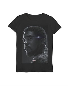 Футболка с рисунком «Чёрная пантера» для девочек 7–16 лет « Avengers Endgame» Marvel