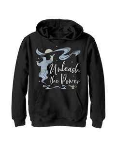 Флисовый пуловер с капюшоном и рисунком 's Aladdin для мальчиков 8–20 лет Genie Unleash The Power Portrait Disney