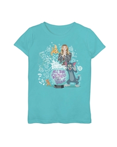 Футболка с рисунком «Том и Джерри» для девочек 7–16 лет — это не золото «Все, что блестит» Licensed character