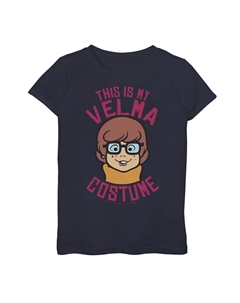 Футболка с рисунком Скуби-Ду для девочек 7–16 лет «Это мой костюм Велмы» на Хэллоуин Licensed character