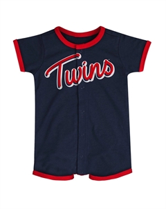 Комбинезон Minnesota Twins Power Hitter, темно-синий Outerstuff