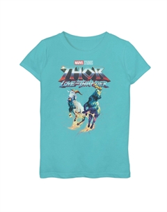 Футболка с рисунком Thor Love and Thunder для девочек 7–16 лет Marvel