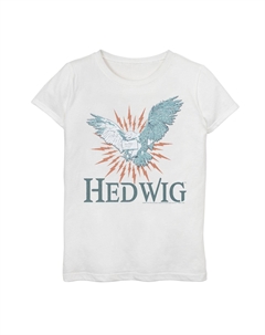 Футболка с рисунком и портретом для девочек 7–16 лет «Гарри Поттер Хедвиг» для доставки почты Harry potter