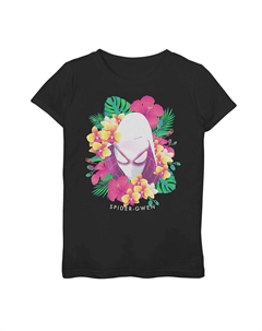 Футболка с тропическим рисунком для девочек 7–16 лет Spider-Gwen Marvel