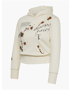 Толстовка с капюшоном, белый Fila