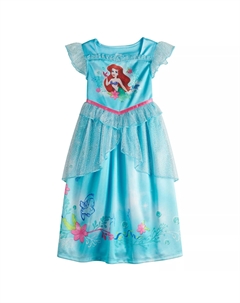 Ночное платье Ариэль для маленьких девочек «Русалочка» Диснея Licensed character
