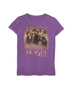 Футболка с плакатом и графическим рисунком «Фантастические твари» для девочек 7–16 лет Harry potter