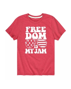 Солнцезащитные очки Freedom Is My Jam для мальчиков 8–20 лет, футболка с рисунком Licensed character