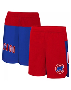 Красные молодежные эластичные шорты Chicago Cubs 7th Inning Outerstuff