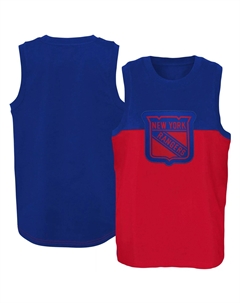 Молодежная синяя/красная майка «Нью-Йорк Рейнджерс» оживляет Outerstuff