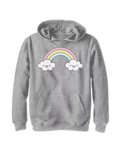 Флисовый пуловер с капюшоном и рисунком Fifth Sun Happy Clouds для мальчиков 8–20 лет Licensed character
