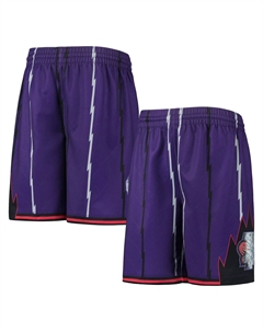 Молодежные шорты Swingman Mitchell & Ness Purple Toronto Raptors 1998 года Hardwood Classics, посвященные 75-летию Unbranded