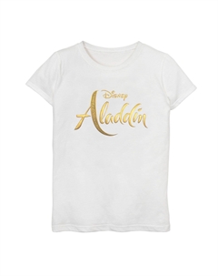 Футболка с логотипом Disney's Aladdin для девочек 7–16 лет, белый Licensed character