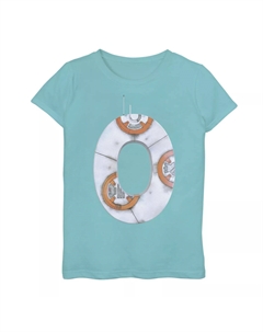 Футболка с рисунком «Звездные войны BB-8 Zero» для девочек 7–16 лет Star wars