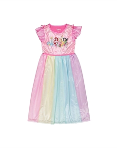 Ночная рубашка в стиле фэнтези с принцессами Диснея для девочек 4–8 лет Licensed character