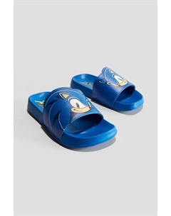 Купальные босоножки с принтом, синий H&m