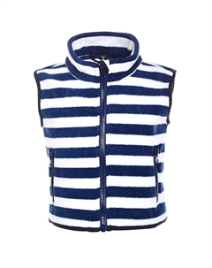 Жилет утепленный leichte Fleece für Kinder, белый/синий Bms sailing wear