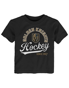 Черная футболка для малышей Vegas Golden Knights Take the Lead Outerstuff