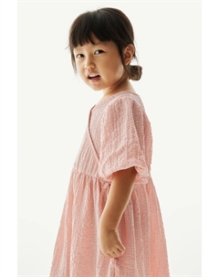 Платье с пышными рукавами, розовый H&m