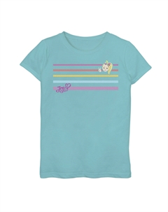 Топ для девочек 6–16 лет Nickelodeon JoJo Siwa в радужную полоску со знаком мира Licensed character