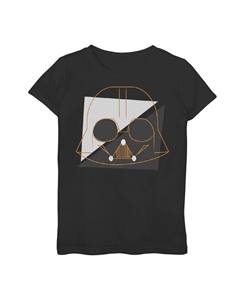 Футболка с графическим рисунком «Звездные войны» для девочек 7–16 лет с принтом «Жуткий Вейдер» Star wars