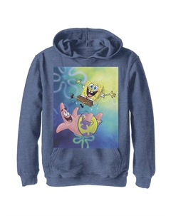 Толстовка с рисунком «Губка Боб Квадратные Штаны Патрика Стар Best Buddies» для мальчиков 8–20 лет Nickelodeon
