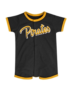 Комбинезон Pittsburgh Pirates Power Hitter, черный Outerstuff