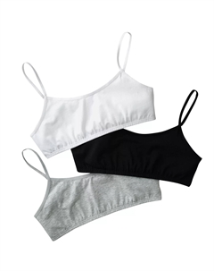 Для девочек 3 шт. Укороченные бюстгальтеры Maidenform