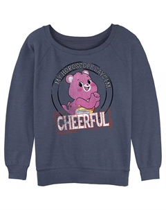 Махровый пуловер с напуском для юниоров Care Bears Cheery Horscope Licensed character