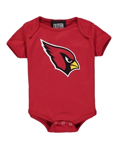 Боди с логотипом Newborn Cardinal Arizona Cardinals Team Outerstuff
