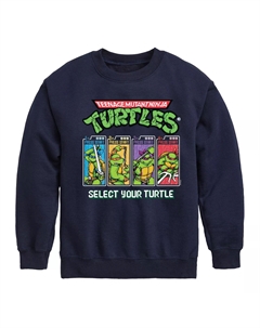 Мальчики 8-20 лет TMNT Выберите свой свитшот из черепахового флиса, синий Licensed character